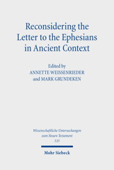 Cover von 'Reconsidering the Letter to the Ephesians in Ancient Context'